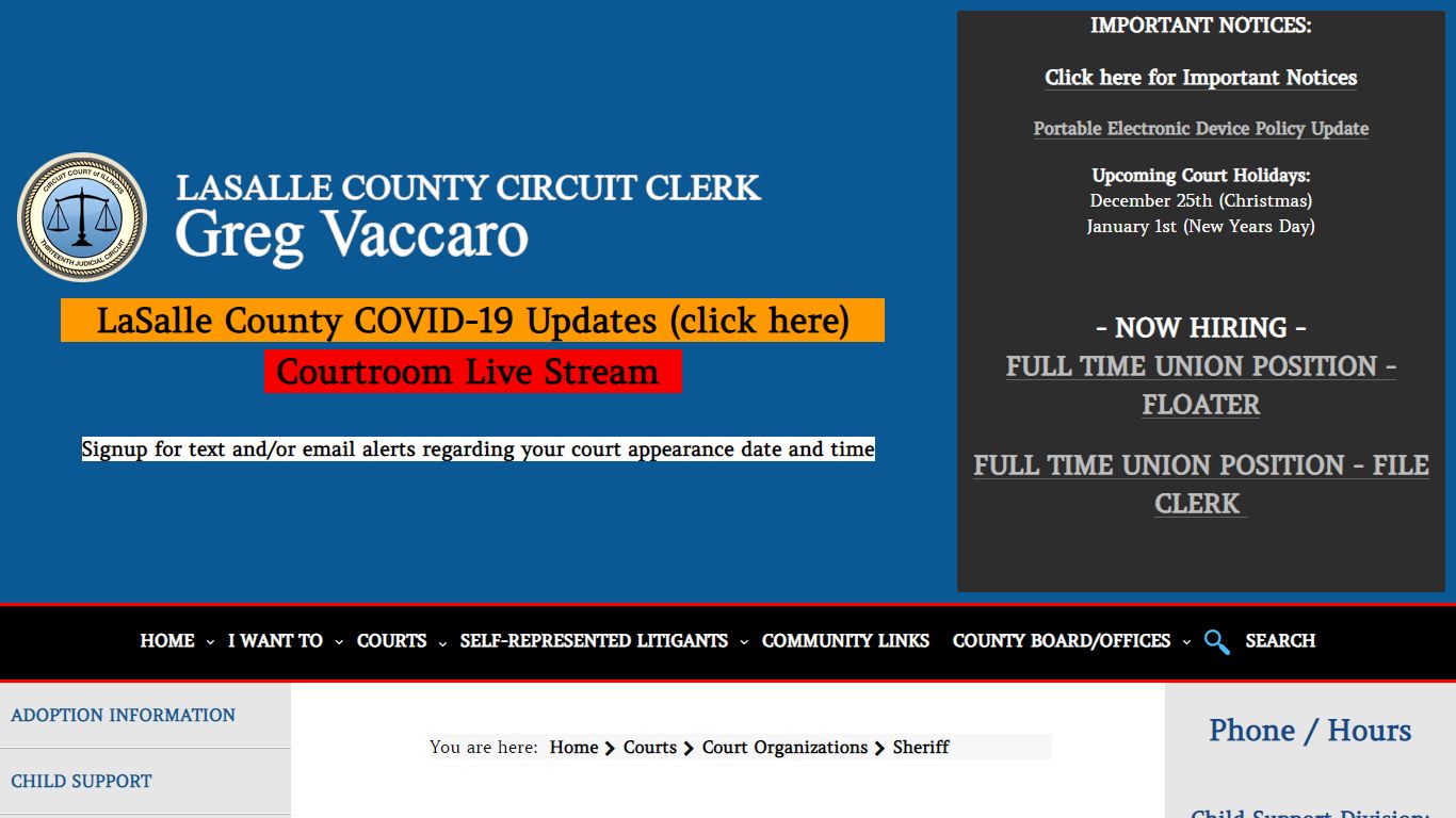 Sheriff - LaSalle County